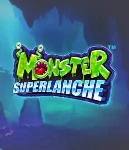 Dive into the spooky depths with Monster Superlanche slot by Pragmatic Play, showcasing a colorful and playful monster logo set against a shadowy cave background. This graphic portrays the fun and excitement of a monster-themed game, ideal for fans of monster slots, offering a captivating adventure. 