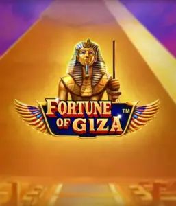 Step into the ancient world of Fortune of Giza slot by Pragmatic Play, highlighting a noble depiction of a Pharaoh amid the iconic pyramid backdrop. This image portrays the splendor of Egyptian history, ideal for history buffs, providing a thrilling adventure.